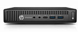 HP EliteDesk 800 G2 | Intel i5-6500T 2.50 GHz | Graphiques Intel HD | Mémoire 8 Go | SSD NVMe 256 Go | Noir
